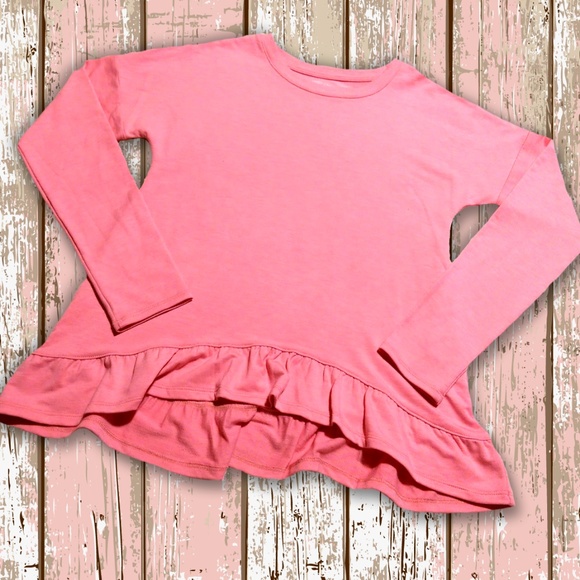 Gilligan O'Malley • Drop Shoulder Ruffle Top - Picture 4 of 6